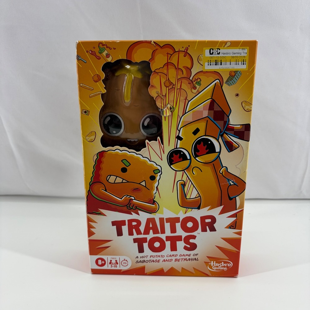 Hasbro Gaming Traitor Tots Hot Potato Card Game F9832 Sabotage Party Game